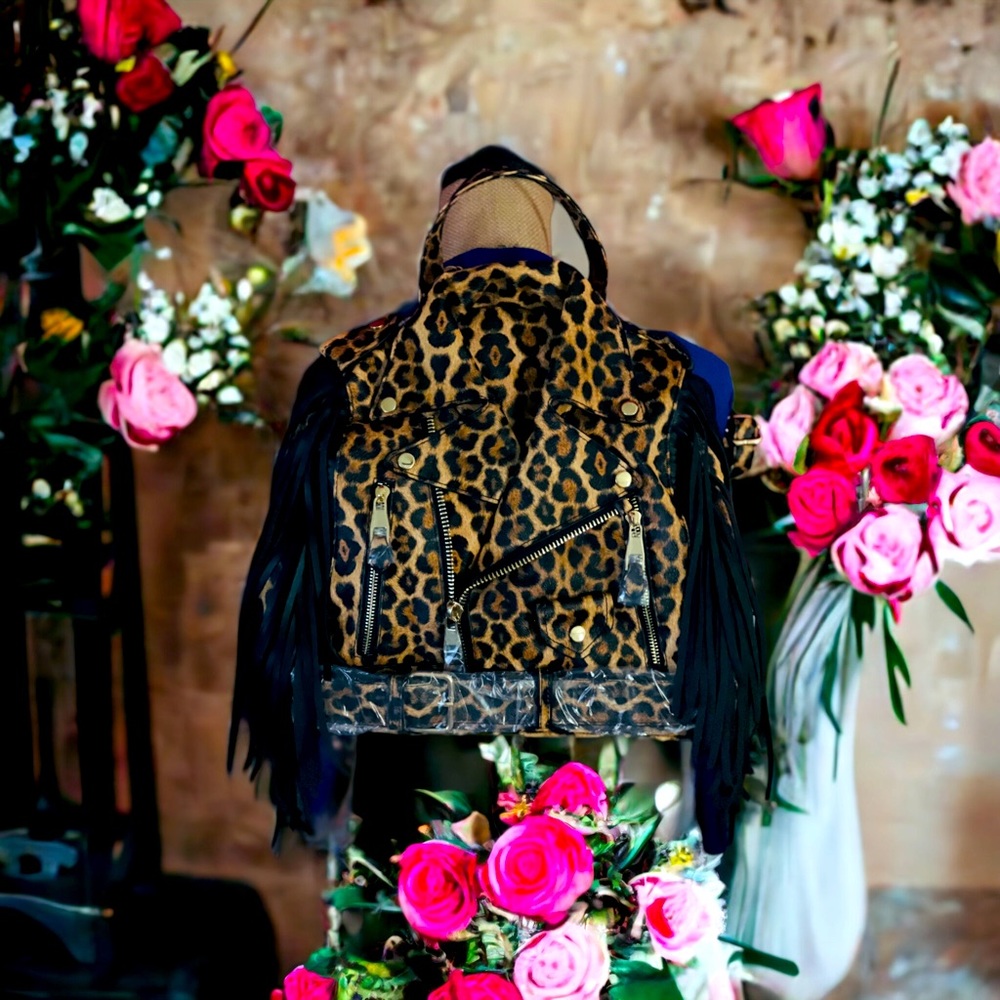 Cheetah Backpack Purse